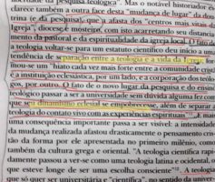 A Separação, o Empobrecimento e a Esterelidade da Teologia Acadêmica em Relação à Vida da Igreja